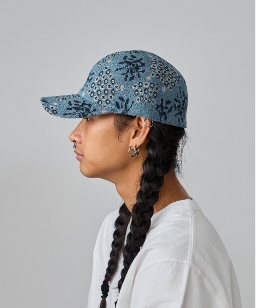 KANGOL(カンゴール)の「KANGOL RETRO QUAINT SPACECAP / カンゴール(キャップ・レディース・グレー/ホワイト/ブルー・MEDIUM/X-LARGE/LARGE)」の4枚目の写真