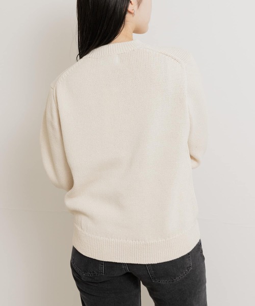 新品 yonetomi WASHI COTTON KNIT P/O サマーニット WASHI COTTON KNIT PULLOVER - Yonetomi STORE ONLINE｜ヨネトミ