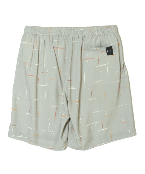 MSML（エムエスエムエル）の「KASURI CROSS PRINTED RAYON SHORTS（その他パンツ・メンズ・ライトグレー/ブラック・XL/L/M/S）」の8枚目の写真