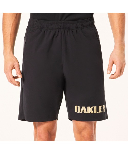 OAKLEY（オークリー）の「オークリ― STRIKING WIND SHORTS 5.0 / SHORTS ショートパンツ/ TRAINING スポーツ・トレーニング /OAKLEY（その他パンツ・メンズ・ネイビー/ブラック系その他/ブラック・M/L/S/XL）」の2枚目の写真