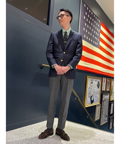 BROOKS BROTHERS(ブルックスブラザーズ)の「スーピマコットン オックスフォード ドレスシャツ Regular Fit(ビジネスシャツ・メンズ・コーラル/グリーン・14 1/2-32/15-31/15-32/15 1/2-31/15 1/2-33/15 1/2-34/16-31/16-32/16-33/16-34/16 1/2-32/16 1/2-33/16 1/2-34/15 1/2-32/15-33/15-34/17-32)」の10枚目の写真