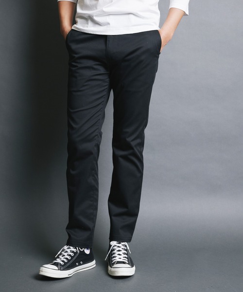 Magine(マージン)の「CTN STRETCH 10L CHINO PANTS:コットン ストレッチ チノ パンツ(チノパンツ・メンズ・ネイビー/ベージュ/ブラック/オリーブ・48/46/44)」の5枚目の写真