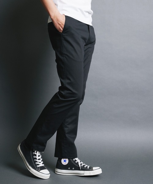 Magine(マージン)の「CTN STRETCH 10L CHINO PANTS:コットン ストレッチ チノ パンツ(チノパンツ・メンズ・ネイビー/ベージュ/ブラック/オリーブ・48/46/44)」の7枚目の写真