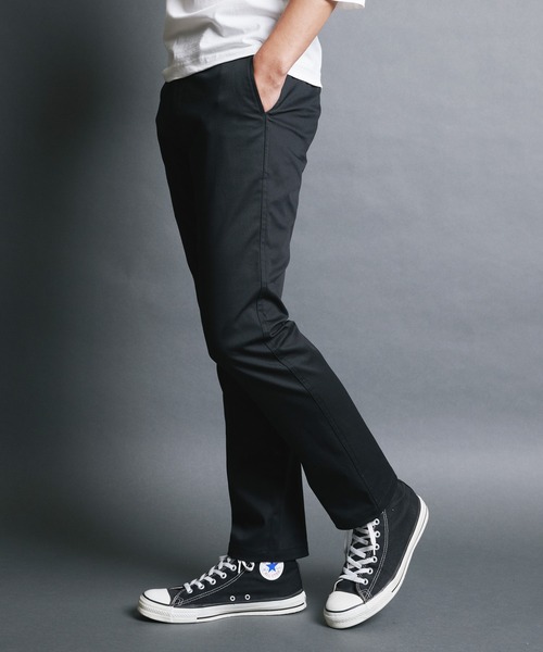 Magine(マージン)の「CTN STRETCH 10L CHINO PANTS:コットン ストレッチ チノ パンツ(チノパンツ・メンズ・ネイビー/ベージュ/ブラック/オリーブ・48/46/44)」の9枚目の写真
