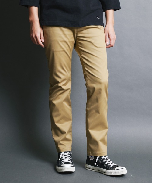 Magine(マージン)の「CTN STRETCH 10L CHINO PANTS:コットン ストレッチ チノ パンツ(チノパンツ・メンズ・ネイビー/ベージュ/ブラック/オリーブ・48/46/44)」の11枚目の写真