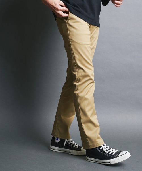 Magine(マージン)の「CTN STRETCH 10L CHINO PANTS:コットン ストレッチ チノ パンツ(チノパンツ・メンズ・ネイビー/ベージュ/ブラック/オリーブ・48/46/44)」の12枚目の写真
