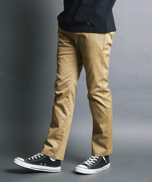 Magine(マージン)の「CTN STRETCH 10L CHINO PANTS:コットン ストレッチ チノ パンツ(チノパンツ・メンズ・ネイビー/ベージュ/ブラック/オリーブ・48/46/44)」の13枚目の写真