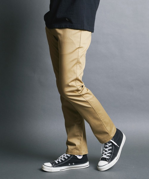 Magine(マージン)の「CTN STRETCH 10L CHINO PANTS:コットン ストレッチ チノ パンツ(チノパンツ・メンズ・ネイビー/ベージュ/ブラック/オリーブ・48/46/44)」の14枚目の写真
