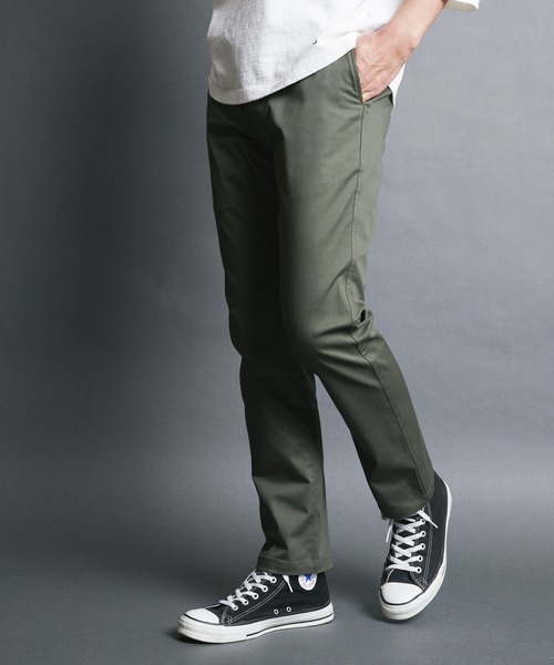 Magine(マージン)の「CTN STRETCH 10L CHINO PANTS:コットン ストレッチ チノ パンツ(チノパンツ・メンズ・ネイビー/ベージュ/ブラック/オリーブ・48/46/44)」の17枚目の写真