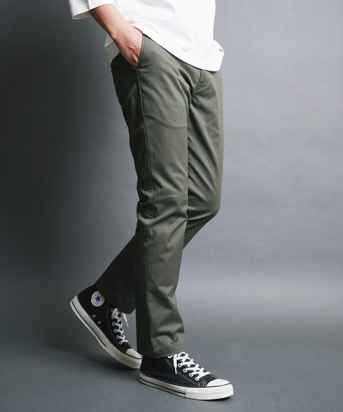 Magine(マージン)の「CTN STRETCH 10L CHINO PANTS:コットン ストレッチ チノ パンツ(チノパンツ・メンズ・ネイビー/ベージュ/ブラック/オリーブ・48/46/44)」の19枚目の写真
