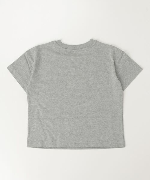 NEW BALANCE（ニューバランス）の「NB DRY スタックドロゴショートスリーブTシャツ（Tシャツ/カットソー・キッズ・ミント/オレンジ/ブラック/ヘザーグレー・130/140/150/160）」の13枚目の写真