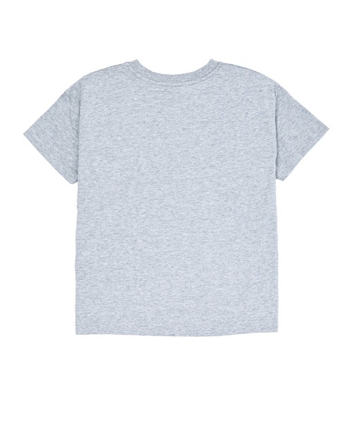 NEW BALANCE（ニューバランス）の「NB DRY スタックドロゴショートスリーブTシャツ（Tシャツ/カットソー・キッズ・ミント/オレンジ/ブラック/ヘザーグレー・130/140/150/160）」の7枚目の写真