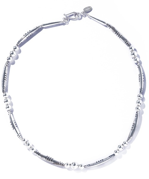 quip queint（クイップクエイント）の「【quip queint】bowling tribe carve necklace/ボウリング トライブ カーヴ ネックレス（ネックレス・レディース・シルバー・FREE）」の3枚目の写真
