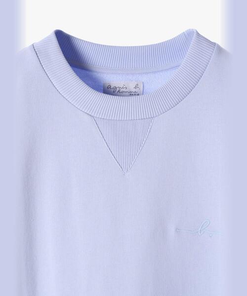 agnes b.(アニエスベー)の「K357 SWEAT スウェット(スウェット・メンズ・ブルー系その他・1/2/3)」の3枚目の写真