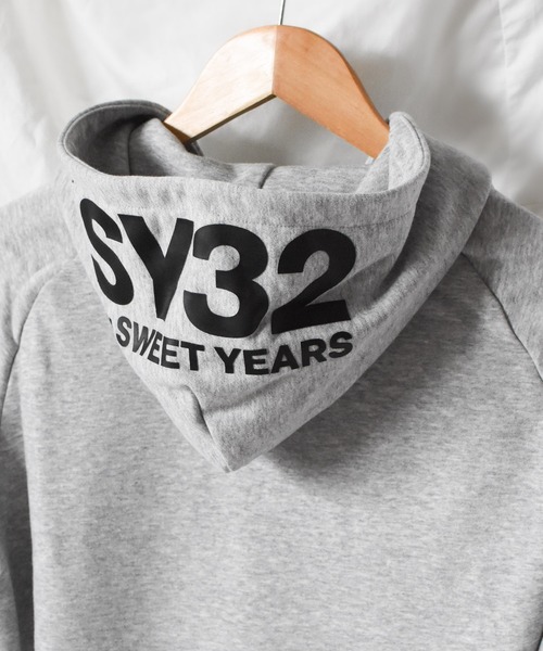 セール】【RS】【SY32 by SWEET YEARS】REGULAR ZIP HOODIE セール】【RS】【SY32 by SWEET YEARS】REGULAR ZIP HOODIE