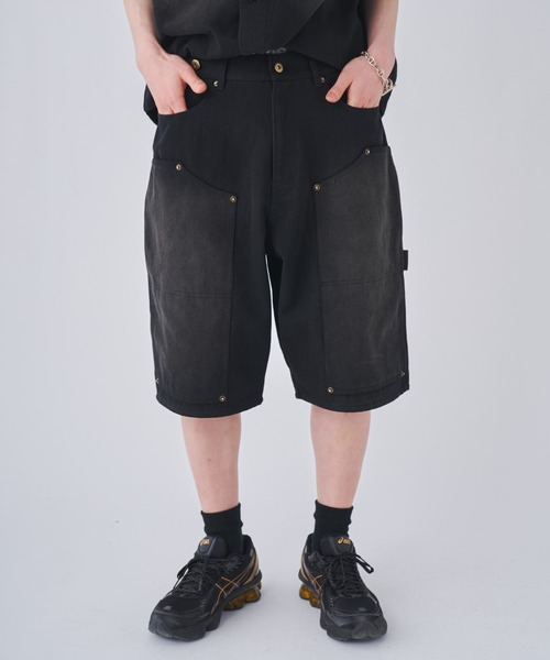 パンツ Denim half pants Regen Glanz パンツ denim half pants/デニムハーフパンツ