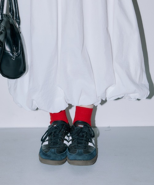 LIENCOEUR（リアンクール）の「ミディバルーンスカート（スカート・レディース・ホワイト/ブラック・FREE）」の6枚目の写真