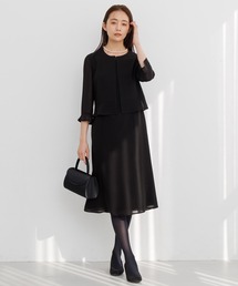 form forma（フォルムフォルマ）の「【喪服】【洗える】WEB限定 ブラックフォーマルワンピース（ワンピース）」