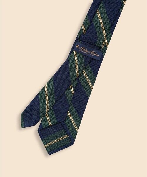 BROOKS BROTHERS（ブルックスブラザーズ）の「シルク オルタネイトストライプ ガルザタイ（ネクタイ・メンズ・バーガンディー/ネイビー・ONE SIZE）」の3枚目の写真