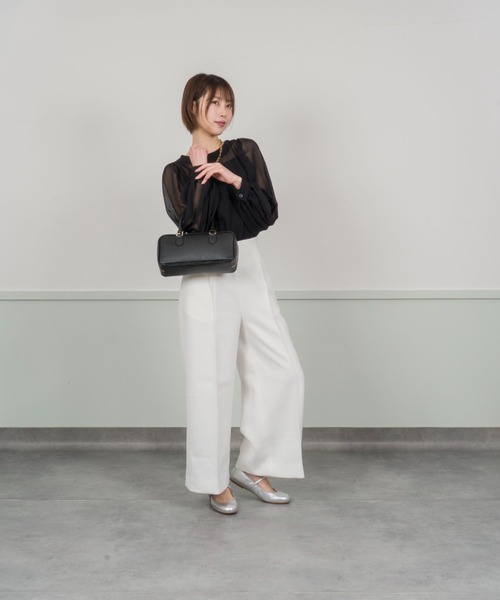 LORISTELLA（ロリステッラ）の「【LORISTELLA/ロリステッラ】ミニボストンバッグ　ショルダーバッグ　FLAVIA（ショルダーバッグ・レディース・ベージュ系その他/ブラック/ブラウン・FREE）」の16枚目の写真