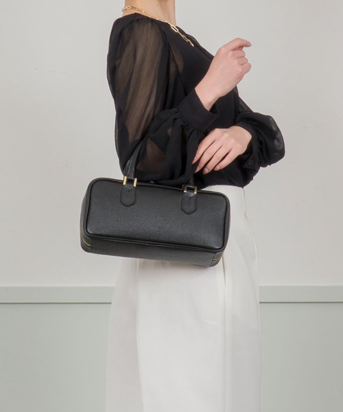 LORISTELLA（ロリステッラ）の「【LORISTELLA/ロリステッラ】ミニボストンバッグ　ショルダーバッグ　FLAVIA（ショルダーバッグ・レディース・ベージュ系その他/ブラック/ブラウン・FREE）」の17枚目の写真