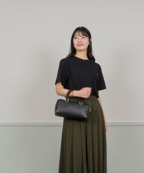 LORISTELLA（ロリステッラ）の「【LORISTELLA/ロリステッラ】ミニボストンバッグ　ショルダーバッグ　FLAVIA（ショルダーバッグ・レディース・ベージュ系その他/ブラック/ブラウン・FREE）」の14枚目の写真