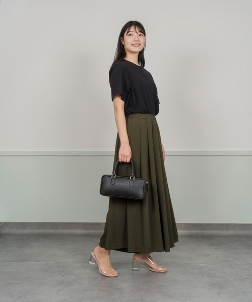 LORISTELLA（ロリステッラ）の「【LORISTELLA/ロリステッラ】ミニボストンバッグ　ショルダーバッグ　FLAVIA（ショルダーバッグ・レディース・ベージュ系その他/ブラック/ブラウン・FREE）」の11枚目の写真