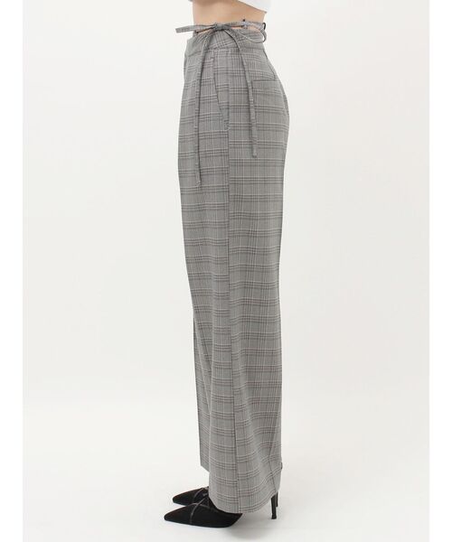 EVRIS(エヴリス)の「ウエストリボンワイドパンツ【セットアップ着用可能】(その他パンツ・レディース・ブラック/グレー/その他1・SMALL/MEDIUM)」の14枚目の写真