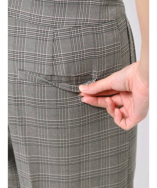 EVRIS(エヴリス)の「ウエストリボンワイドパンツ【セットアップ着用可能】(その他パンツ・レディース・ブラック/グレー/その他1・SMALL/MEDIUM)」の8枚目の写真