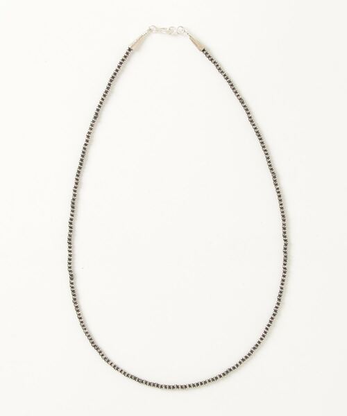 ERICKA NICOLAS BEGAY(エリッカ ニコラス ビゲイ)の「【ERICKA NICOLAS BEGAY】 NAVAJO PEARL NECKLACE / 3-60(ネックレス・メンズ・シルバー系1/シルバー系2・60)」の1枚目の写真
