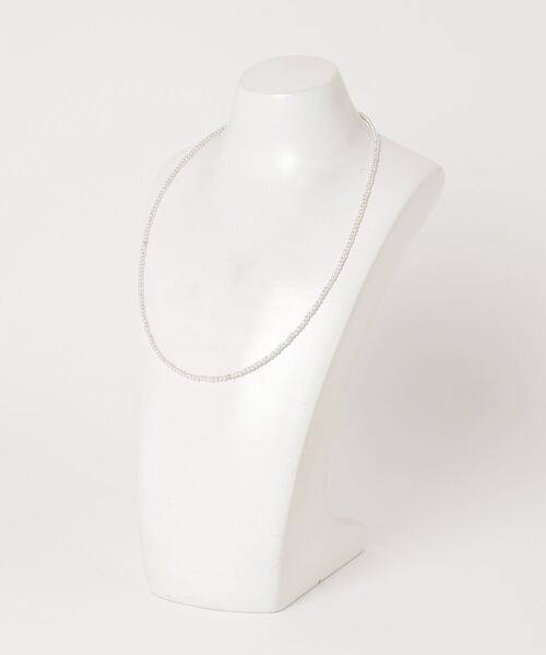 ERICKA NICOLAS BEGAY(エリッカ ニコラス ビゲイ)の「【ERICKA NICOLAS BEGAY】 NAVAJO PEARL NECKLACE / 3-60(ネックレス・メンズ・シルバー系1/シルバー系2・60)」の3枚目の写真