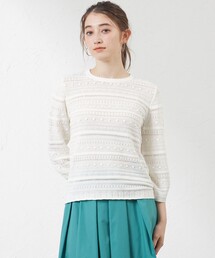 AMACA（アマカ）の「【Anniversary　Piece】マルチパターンニット（ニット/セーター）」