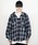 Chikashitsu +i`JVcvXj́uyChikashitsu +ztartan check hooded shirt / y`JVcvXz^[^`FbNt[htVciVc/uEXjvbubN×u[