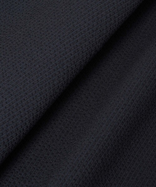 ANAYI（アナイ）の「【セットアップ対応商品】サッカーストレッチペタルスリーブ ブラウス（シャツ/ブラウス・レディース・ネイビー/ベージュ系その他/コーラル/トップグレー・38/36）」の7枚目の写真