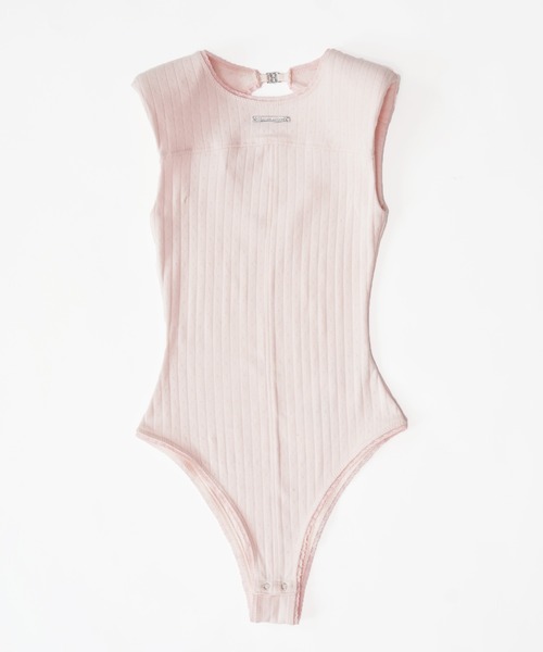 パターンメッシュレースボディスーツ / Pattern Mesh Lace