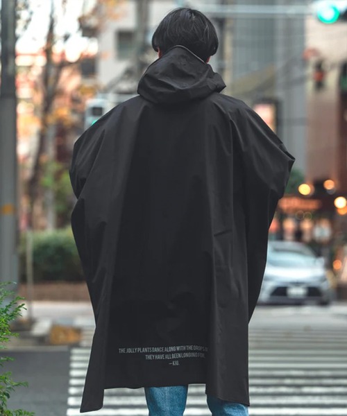 KiU(キウ)の「【KiU】キウ レインポンチョ-2ND K405(レインコート/ポンチョ・レディース・その他1/その他2/その他3/その他5/ライトグレー/その他8/その他7・FREE)」の9枚目の写真