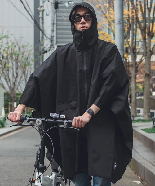 KiU(キウ)の「【KiU】キウ レインポンチョ-2ND K405(レインコート/ポンチョ・レディース・その他1/その他2/その他3/その他5/ライトグレー/その他8/その他7・FREE)」の8枚目の写真