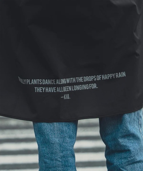 KiU(キウ)の「【KiU】キウ レインポンチョ-2ND K405(レインコート/ポンチョ・レディース・その他1/その他2/その他3/その他5/ライトグレー/その他8/その他7・FREE)」の10枚目の写真