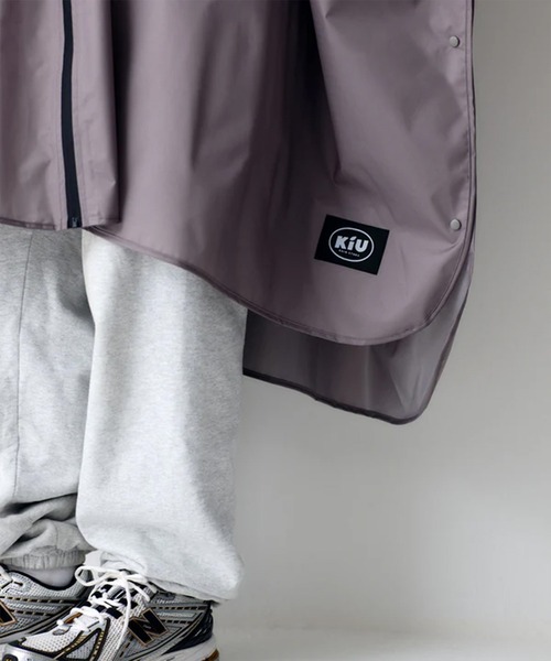 KiU(キウ)の「【KiU】キウ レインポンチョ-2ND K405(レインコート/ポンチョ・レディース・その他1/その他2/その他3/その他5/ライトグレー/その他8/その他7・FREE)」の12枚目の写真