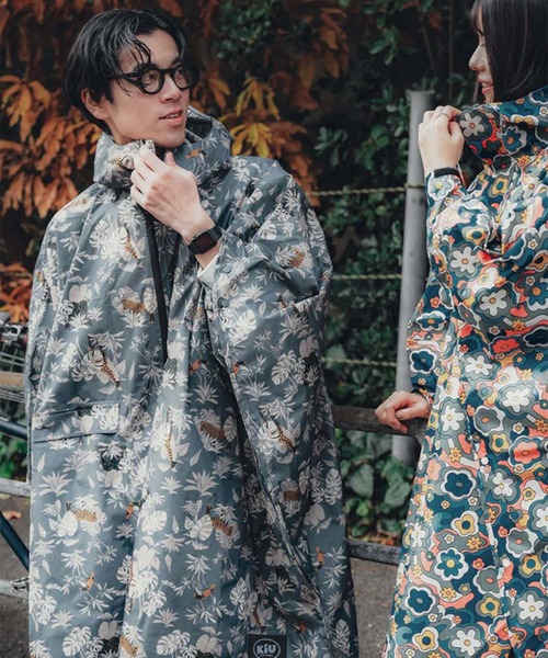 KiU(キウ)の「【KiU】キウ レインポンチョ-2ND K405(レインコート/ポンチョ・レディース・その他1/その他2/その他3/その他5/ライトグレー/その他8/その他7・FREE)」の15枚目の写真