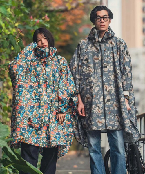 KiU(キウ)の「【KiU】キウ レインポンチョ-2ND K405(レインコート/ポンチョ・レディース・その他1/その他2/その他3/その他5/ライトグレー/その他8/その他7・FREE)」の16枚目の写真