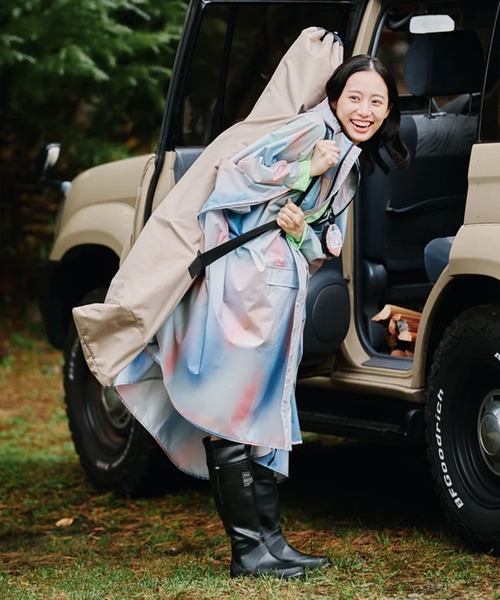 KiU(キウ)の「【KiU】キウ レインポンチョ-2ND K405(レインコート/ポンチョ・レディース・その他1/その他2/その他3/その他5/ライトグレー/その他8/その他7・FREE)」の19枚目の写真