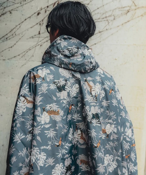 KiU(キウ)の「【KiU】キウ レインポンチョ-2ND K405(レインコート/ポンチョ・レディース・その他1/その他2/その他3/その他5/ライトグレー/その他8/その他7・FREE)」の14枚目の写真