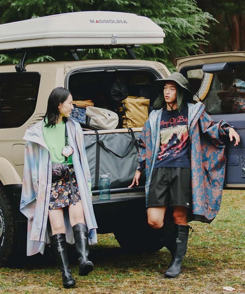 KiU(キウ)の「【KiU】キウ レインポンチョ-2ND K405(レインコート/ポンチョ・レディース・その他1/その他2/その他3/その他5/ライトグレー/その他8/その他7・FREE)」の20枚目の写真