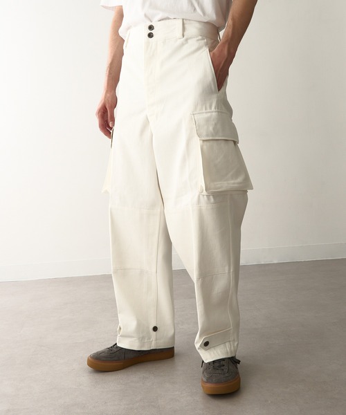 MAISON CLUB（メゾンクラブ）の「【MAISON CLUB】フランス軍 M47フィールドパンツ カーゴパンツ 後期型 4色 YM-Mil.（カーゴパンツ・メンズ・オリーブ/ブラウン/ブラック/ホワイト・2XL/XL/L/M/S）」の9枚目の写真