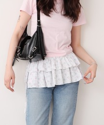 ROOPTOKYO | 花柄 ミニスカート 巻きスカート(スカート)