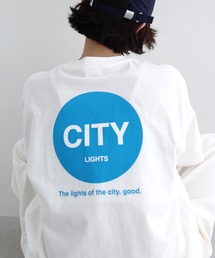 CITYロゴプリント半袖Tシャツ
