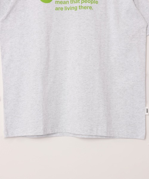 ANME(アンメ)の「CITYロゴプリント半袖Tシャツ(Tシャツ/カットソー・レディース・オフホワイト/グレー系その他/ホワイト系その他/グレー系その他2・M/L/XL/XXL)」の22枚目の写真
