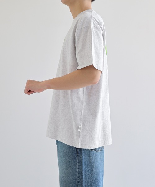 ANME(アンメ)の「CITYロゴプリント半袖Tシャツ(Tシャツ/カットソー・レディース・オフホワイト/グレー系その他/ホワイト系その他/グレー系その他2・M/L/XL/XXL)」の14枚目の写真