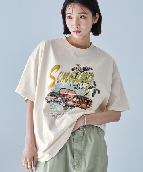 T出品 ヴィンテージ加工ツアーグラフィックデザイン オーバーサイズ